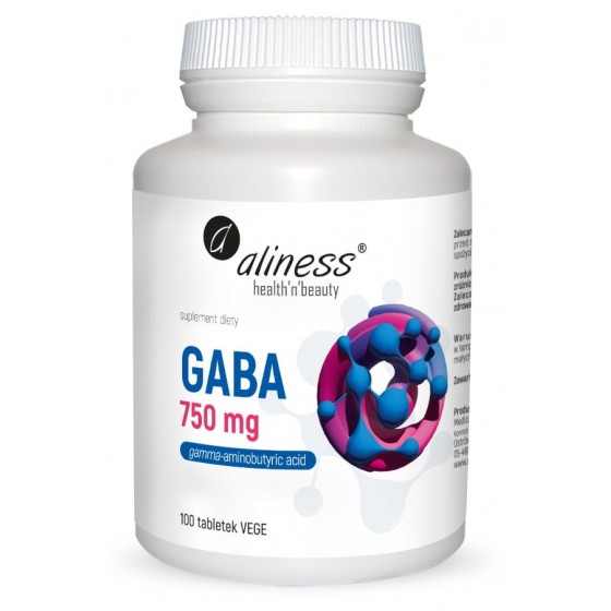 GABA 750 mg - 100 kaps. -...