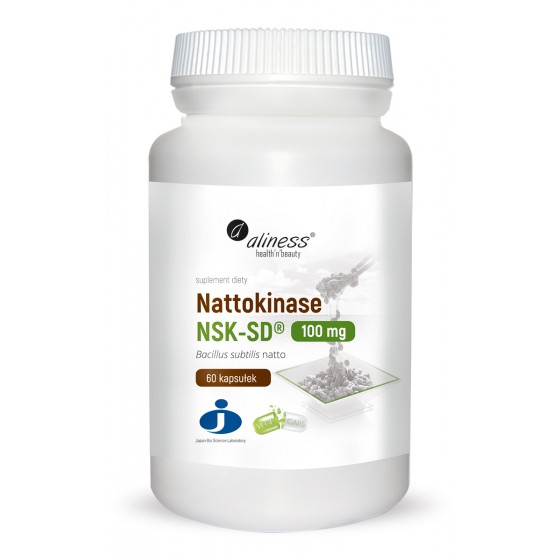 Nattokinaza Enzymy - 100 mg...